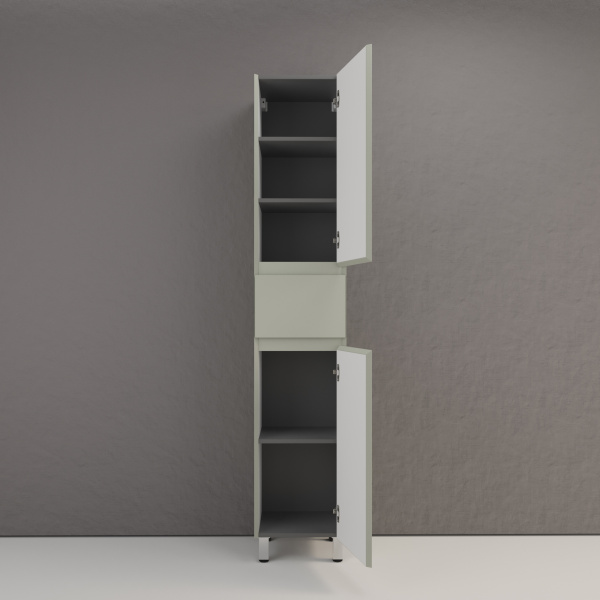 Пенал напольный R Style Line Манхэттен ЛС-00002386 олива матовый